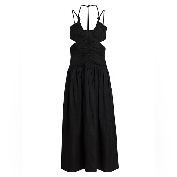 Proenza Schouler Ruched Cut-Out Maxi Dress - Picture 7 of 7